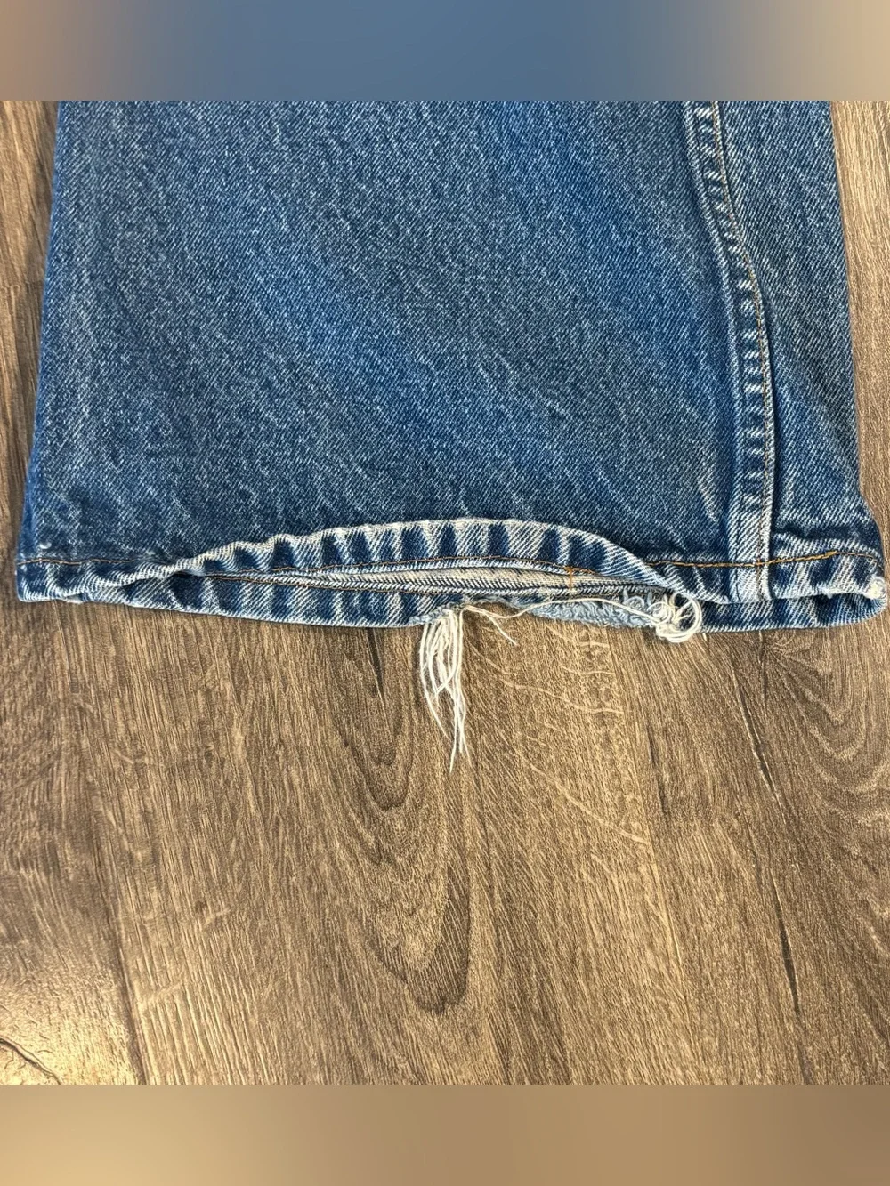 Vintage 70’s? Levi's Orange Tab 575 Blue Bell Bottom High Waist Jeans Mens 32x34